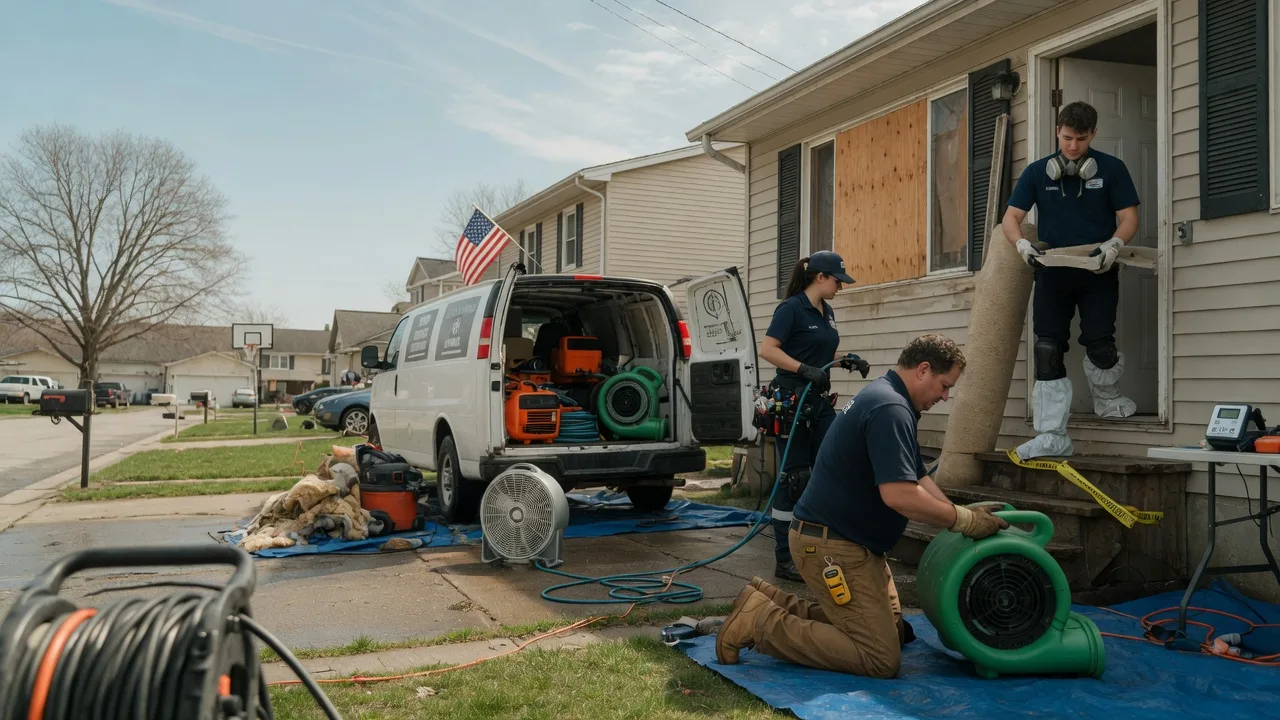Water Damage Restoration in Oklahoma City, OK near me